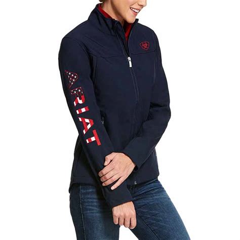 Ariat Team Navy Softshell Womens Jacket