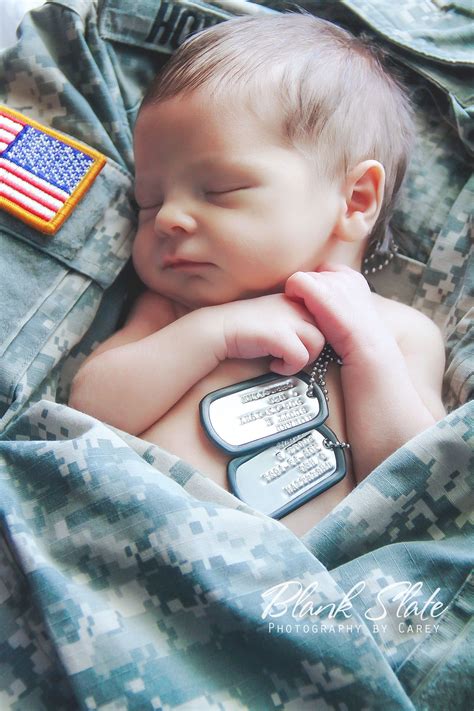 17 Of The Sweetest Military Baby Photos That Honor Parents Who Serve