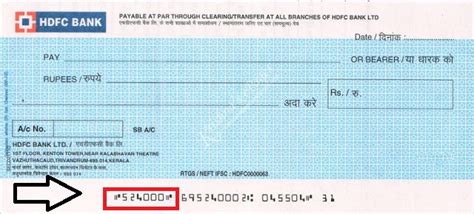 The account number is at the very bottom, right? How to find Cheque number in Cheque Leaf?