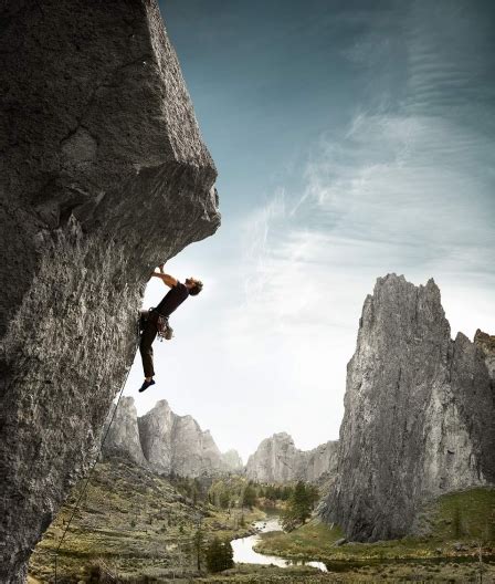 Rod Mclean Photography Man Climbing A Sharp Mountain