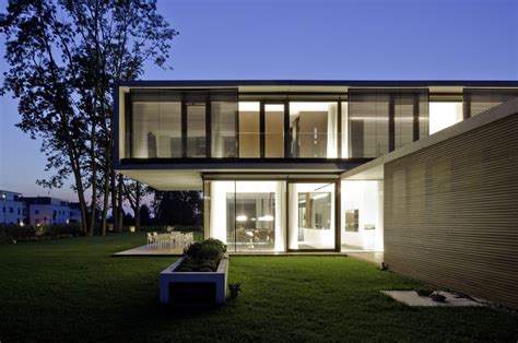 Cantilevered House In The Town Of Hard Austria
