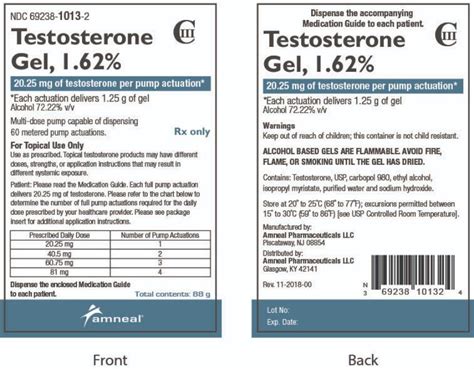 Testosterone Gel Metered