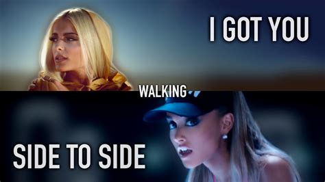 Bebe Rexha X Ariana Grande I Got You Walking Side To Side Mashup