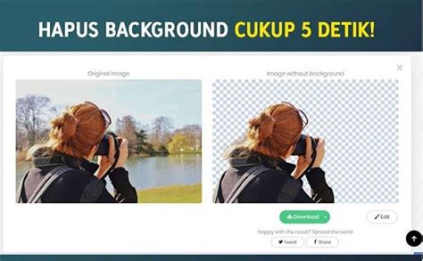 Cara Hapus Background Foto Online Gratis Hasilnya Bagus