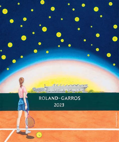 Discover The Official Poster For The 2023 Roland Garros Tournament