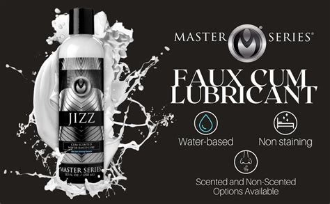 Master Series Master Series Jizz Water Based Lube Semen Scented 85 Fl Oz 1 Count 029