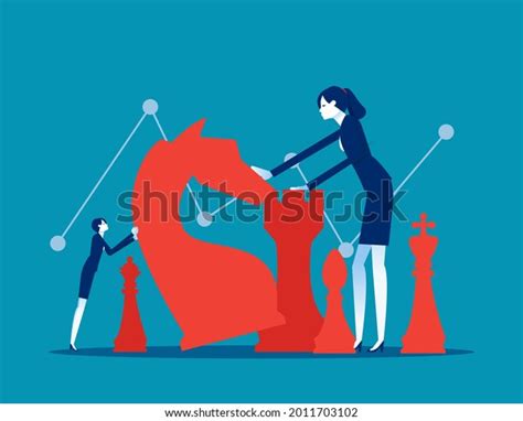 Business Team Strategy Return On Investment Stock Vector Royalty Free