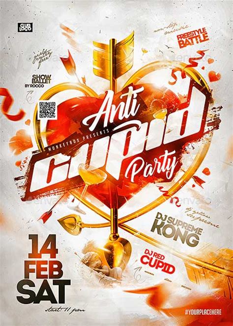 Download The Anti Valentines Day Party Flyer Template Ffflyer