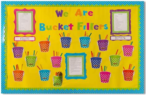 Bucket Filler Bulletin Board for the Classroom - S&S Blog | Bucket filler, Bucket filler ...
