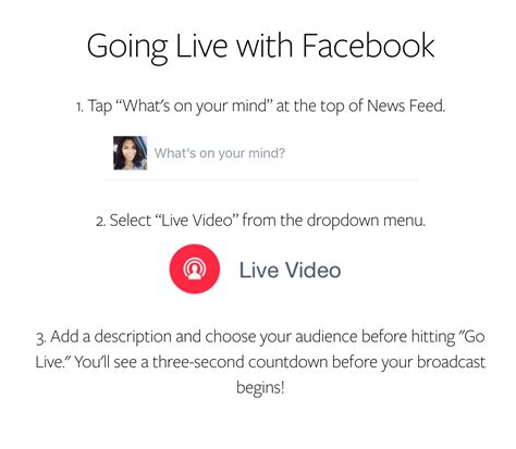 How To Use Facebook Live For Your Business
