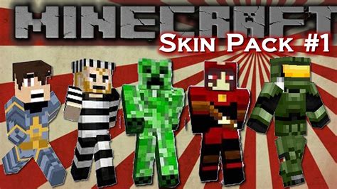 Minecraft Skin Pack 1 Xbox 360 First Look At Skin Pack