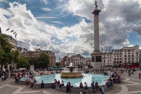 Londýn Trafalgar Square Cestujeme Poznáváme Zájezdy Dovolená