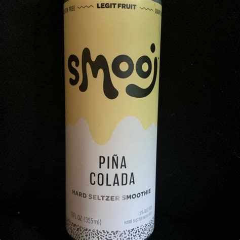 Smooj Piña Colada Hard Seltzer Smoothie Review Abillion