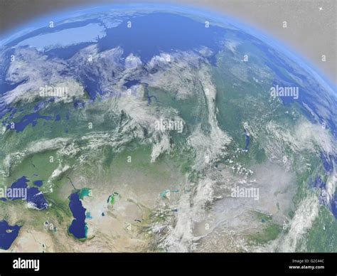 Russia Map And Russia Satellite Image
