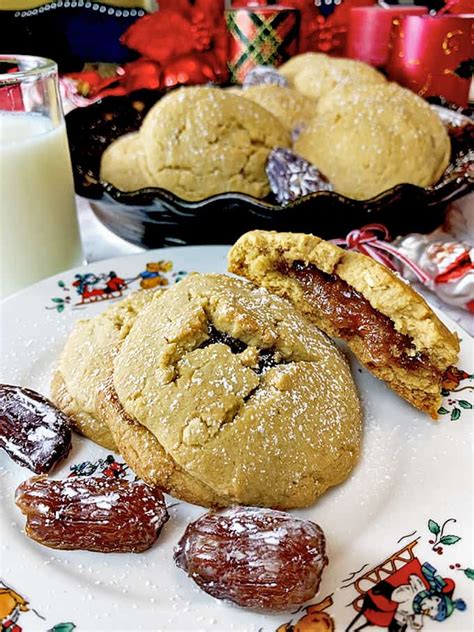 Date Cookies Date Filled Cookies For Christmas Cookies Platter Talk
