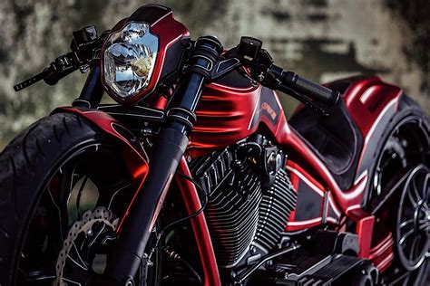 Harley Davidson Special Showbike Custom Grand Prix Aandt Design Harley