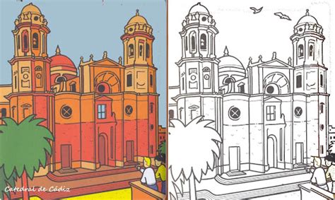 Dibujos De Monumentos De EspaÑa Para Colorear