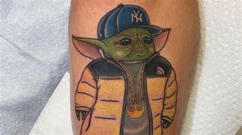 Sayville Artist Creates Baby Yoda Tattoo For Longtime Friend Newsday