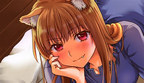 Download Holo Spice Wolf Anime Spice And Wolf HD Wallpaper by アベヒカル