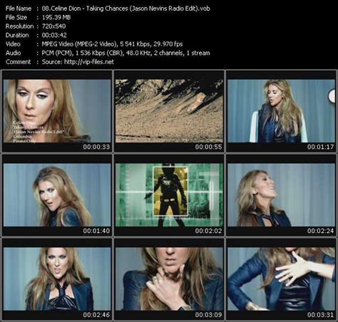 Download Celine Dion Video Taking Chances Clip The Power Of Love