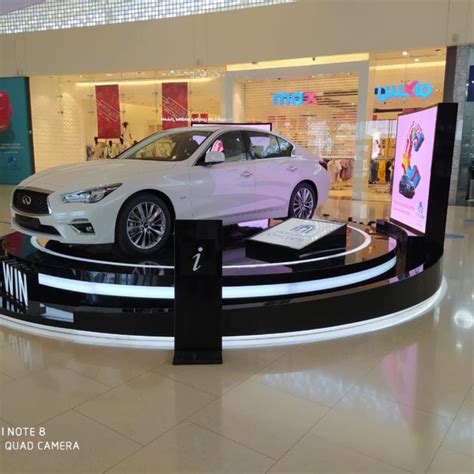 Car Display Stand Installed As Part Of Dubai Summer Surprise At City
