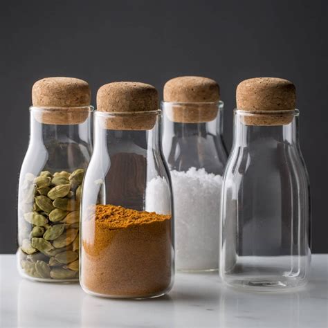 Kinto Bottlit Canister Modern Spice Jar Glass With Cork The Reluctant Trading Experiment