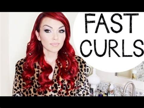 Fast Curls Hairstyle And How To Turn Your Curling Iron Into A Curling