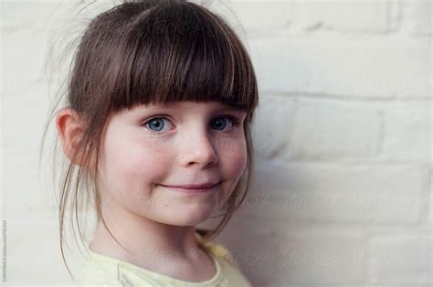 Portrait Of A Cute Girl By Stocksy Contributor Christina K Stocksy