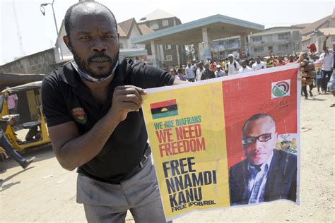 Biafran Activist Nnamdi Kanu Sent Back To Jail