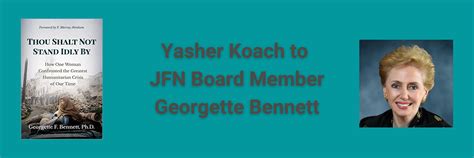 Yasher Koach To Jfns Georgette Bennett Jewish Funders Network