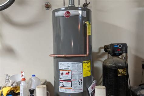 50 Gallon Gas Rheem Water Heater Installation In Chandler Arizona