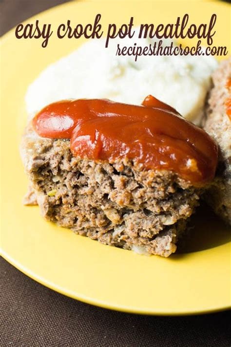 Wonderful Meatloaf Recipe Recipes That Crock
