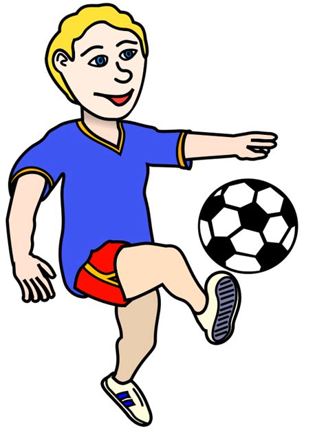 Football Player Cartoon Clip Art