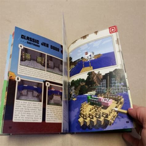 Minecraft Redstone Handbook An Official Mojang Book Hardcover Gamer