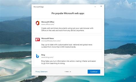 Windows 10 Taskbar Is Now Pushing Microsoft Edge Web Apps