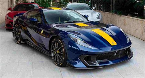 Ferrari 812 Competizione In Blue Proves Not All Prancing Horses Have To