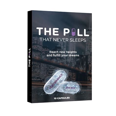 The Pill That Never Sleeps Fast Acting Male Amplifier For Strength