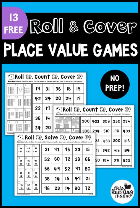 Place Value Game Printable Free Free Printable Templates