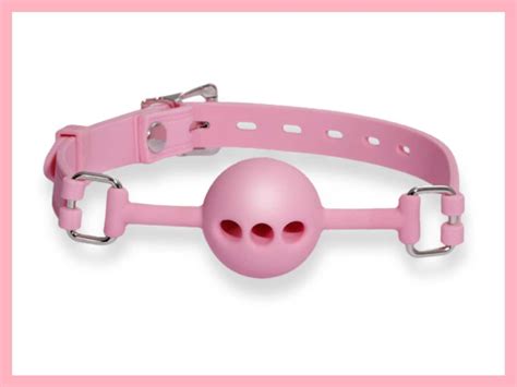 Pink Ball Gag Velvety Soft Pink Silicone Ball Gag Etsy