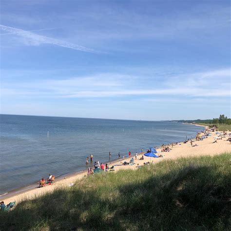 It Was A Hot One Along The Lake Michigan Beachtowns Today Temps