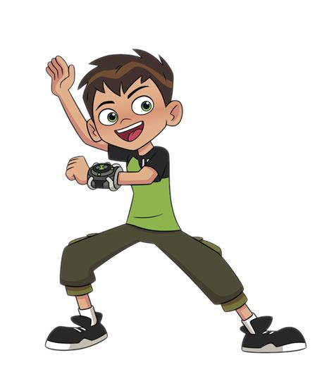 Ben realises that he must use these powers. Cartoon Characters: Ben 10 (PNG)