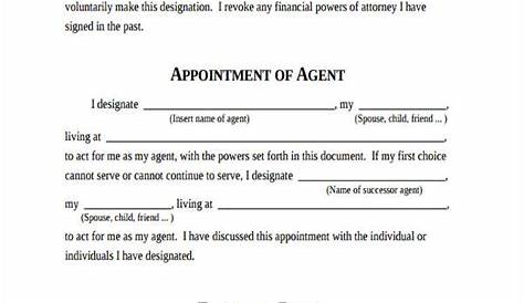 Power Of Attorney Form Printable Seven Important Facts That You Should