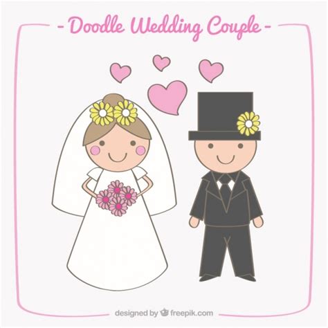 Happy Wedding Couple With Decorative Flowers Stock Image Everypixel