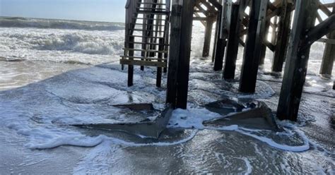Seashore Officials Asking Visitors To Avoid Obx Beaches Amid Overwash