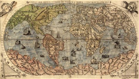 Amazing Maps Classic Old World Map