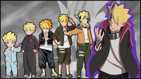 Boruto Uzumaki Evolution Over The Years Premium Channel Youtube