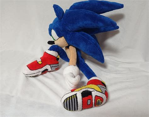 Custom Plush Just Like Sonic Adventure 2 With Soap Shoes Etsy