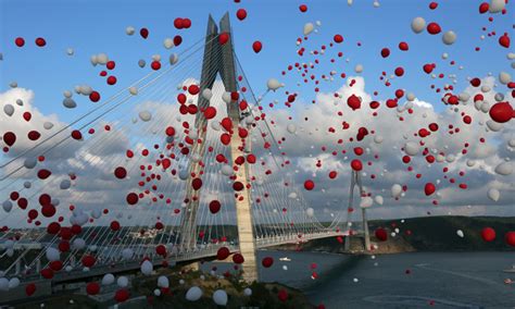 Turkey Unveils 3rd Istanbul Bridge Linking Europe With Asia Daily