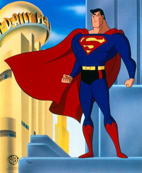 Classic Superman Animated Series Warners Limited Ed Animation Etsy