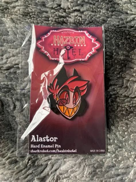 HAZBIN HOTEL ALASTOR AUTHENTIC LIMITED EDITION 2019 Enamel Pin EUR 80